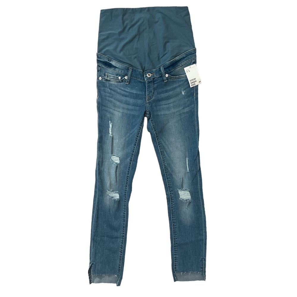 H&M &denim NWT Maternity Distressed Skinny Jeans
